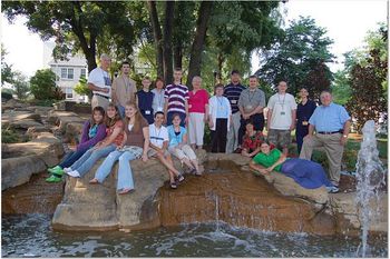 Gary Martin's class chillin'...
