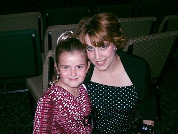 Belinda and my cousin Morgan are so much alike, it's scary!
