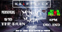 PERSEVERE / Heartsick / Mantra Of Morta / Beyond the Fathoms / and Damage 