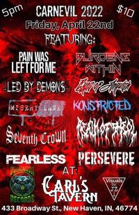 PERSEVERE @ CARNEVIL METAL FEST 2022 !!!