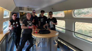 High speed train to Madrid May 2022
