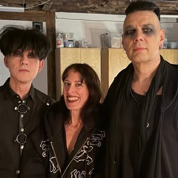 New York 25 Aprilm 2026 with Boy Harsher's Jae Matthews
