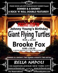 Giant Flying Turtles + Brooke Fox @ Bella Napoli