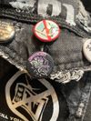 “CHAOS COLLECTION” GHOST HEART PINS