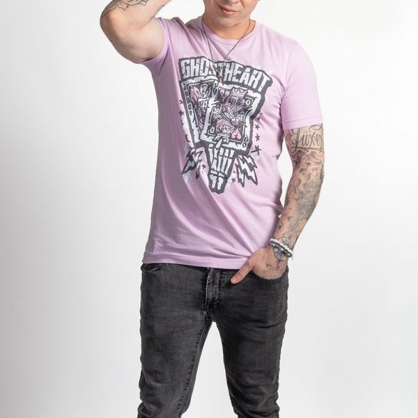 LAVENDER PUNK “DEALER’S CHOICE” T-SHIRT