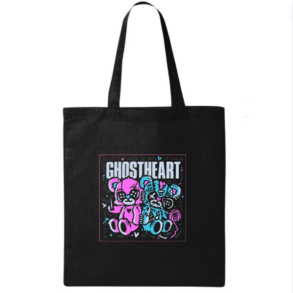 “STITCHED BEARS”  HEAVY-WEIGHT TOTE BAG