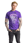 "ANGEL TEARS" ESSENTIAL T-SHIRT (TIE DYE PURPLE)