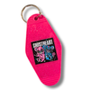RETRO GLITTER KEYCHAIN