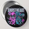 “CHAOS COLLECTION” GHOST HEART PINS
