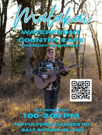 Malakai at Waterfront Country Cafe