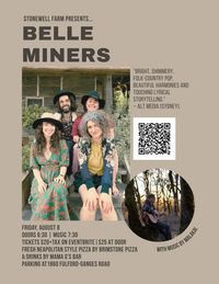 Belle Miners with special guest Malakai
