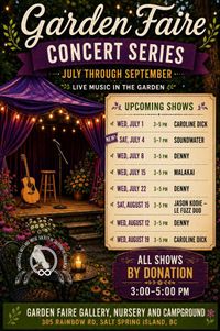Garden Faire Summer Concert Series