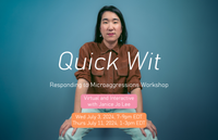 Quick Wit - Responding to Microaggressions Virtual Workshop Pt 1