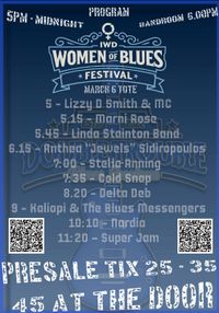 IWD WIB FESTIVAL - AUSTRALIAS ORIGINAL IWD WOMENS BLUES FESTIVAL 