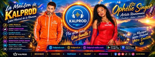 Kalprod est un label musical émergent fondé par Johany Boyer et Ophélie Singer, passionnés de musique, originaires de l'île de La Réunion.Le label est aussi une marque musical déposée a INPI,