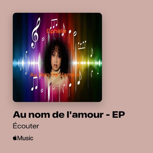 Ophélie Au Nom De L'amour : Album EP par (Ophélie Singer)  Label Kalprod ,  Ophélie Ca sonne faux, Ophélie Tu n'es pas là, ̚Ophélie L'amour, Ophélie Je t'aime tellement, Ophélie Bien sans toi