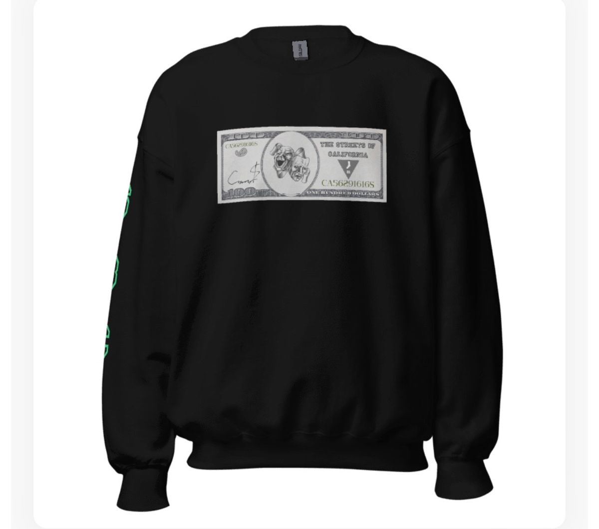 Stop Bein Comfortable sweater (Slime Valley)