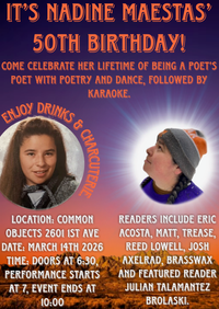Nadine Maestas' 50th Birthday Poetry Reading
