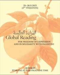 Global Reading for Freedom of Expression and Solidarity with Palestine (3rd Iteration)
