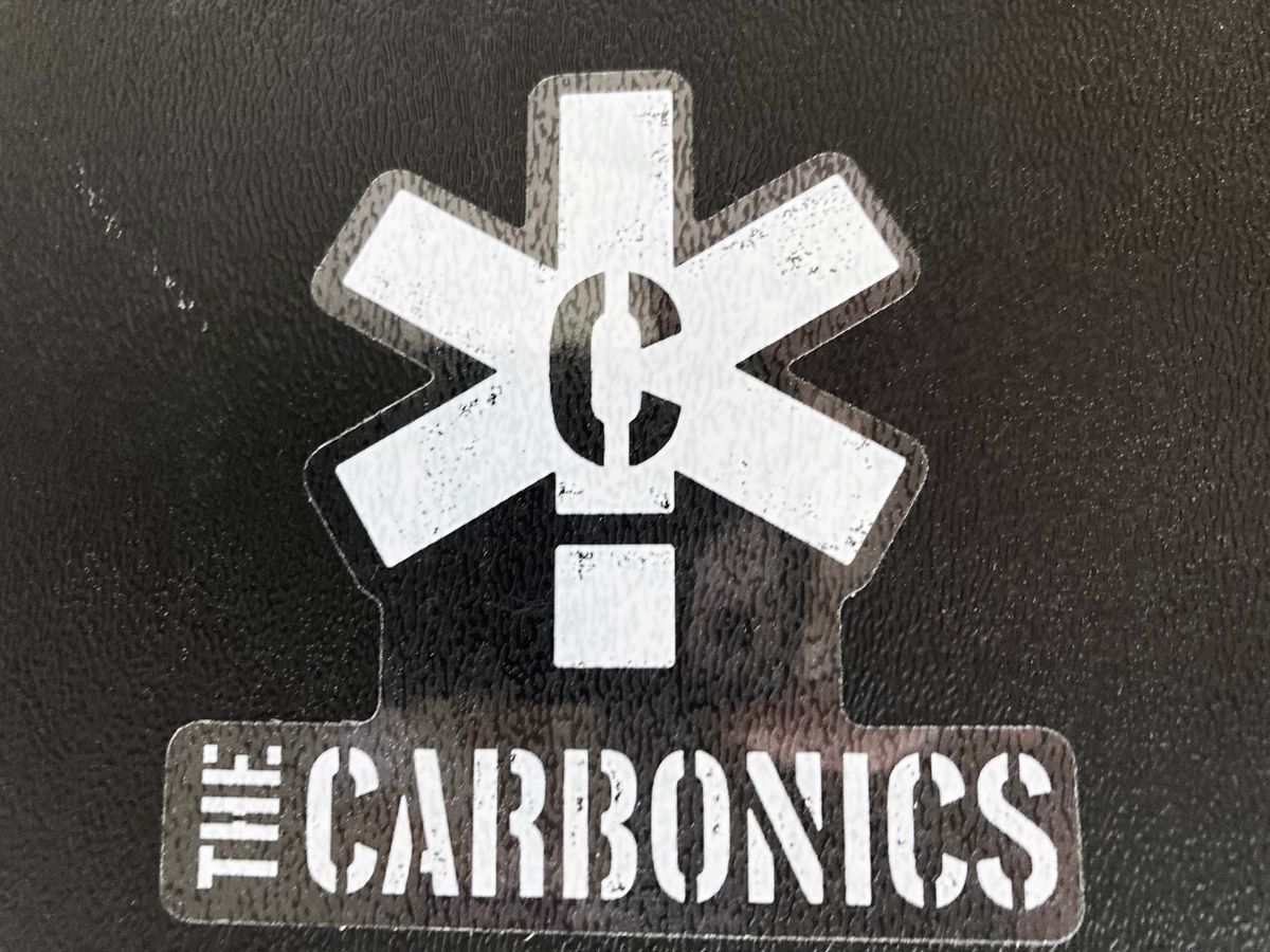 Sticker, 3x3" Clear with White Ink