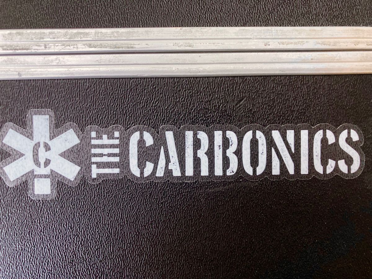 Sticker, 6x1.5", Clear with White Ink