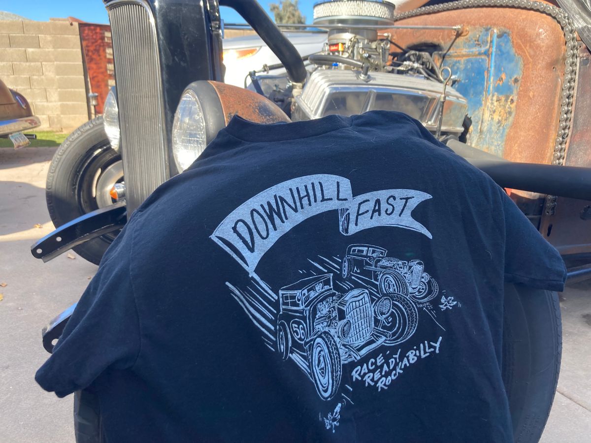Downhill Fast RRR Black T-Shirt