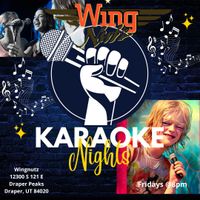 All age's Karaoke at Wingnutx