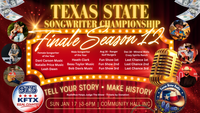 FINALE - Season 12 - Texas State Songwriters Championship 