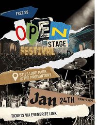 OPEN STAGE FESTIVAL AT THE PROMONTORY