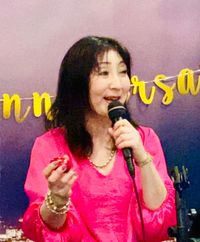 Akiko Aoki sings at Sakura Organic !!