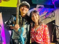 Akiko and Sakai Duo live concert at Uke- Hut