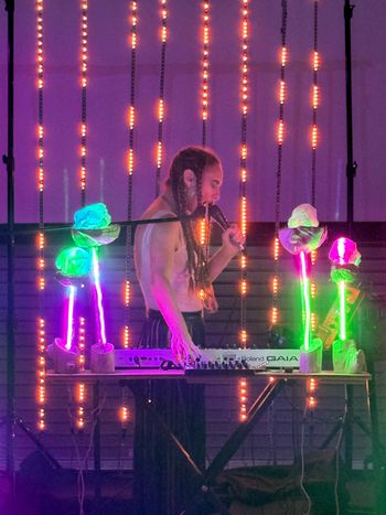 Locust Projects, 2025 presentation of Interdisciplinary immersive light-sound installation.
