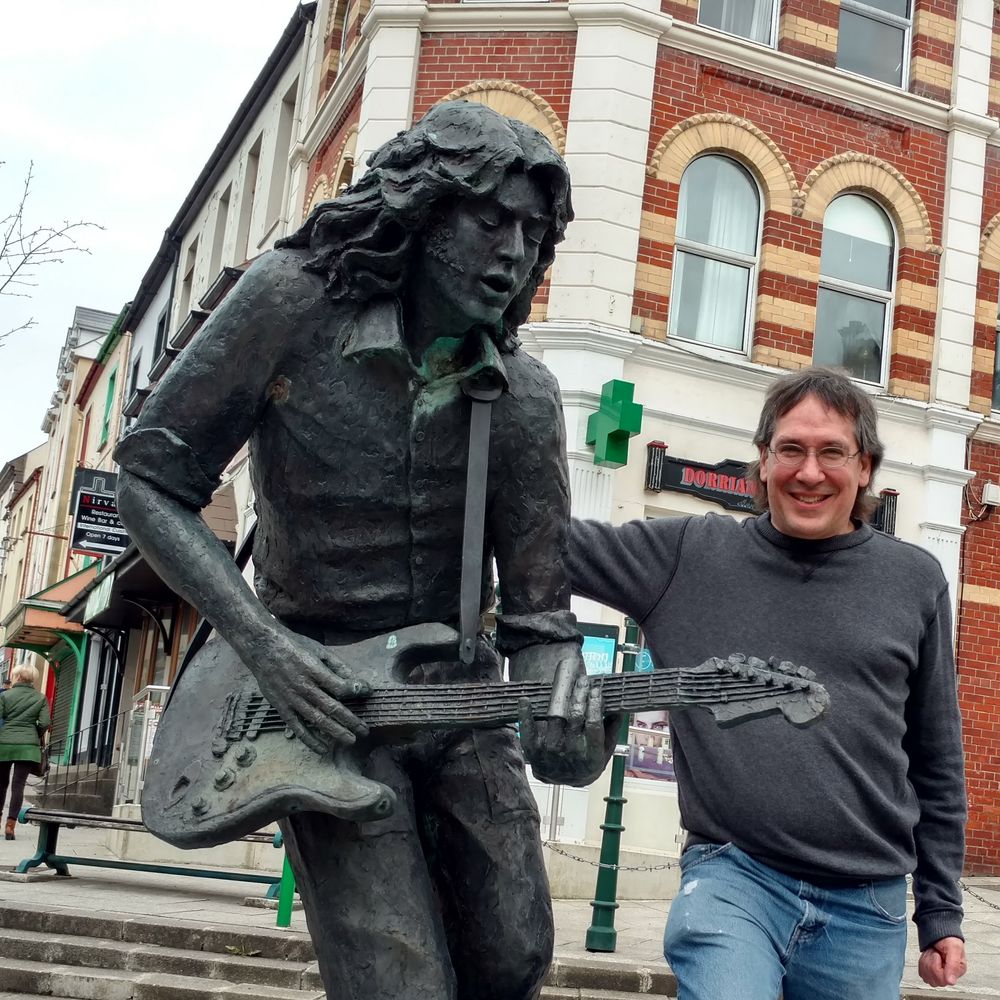 Hanging with Rory Gallagher