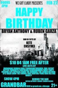 Bday party show at grand bar
