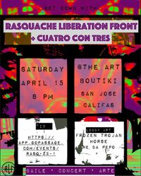 RLF + Cuatro on Tres--Concert • Baile • Arte happening!