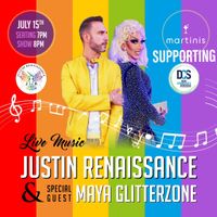 PRIDE KICK-OFF DEBUT - Justin Renaissance w/ special guest Maya Glitterzone fundraiser for DCS