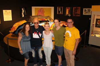 Janis's Porsche w/Randy Johnson, Patti Wilcox, Tyler Rhodes and Michael Joplin
