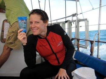 Scuba diving on the Great Barrier Reef
