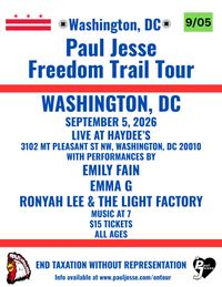 Paul Jesse : Freedom Trail Tour
