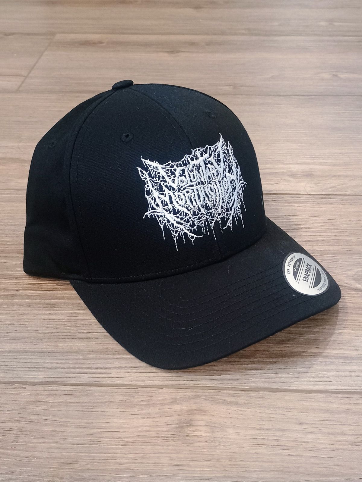 Black & White Snapback Hat