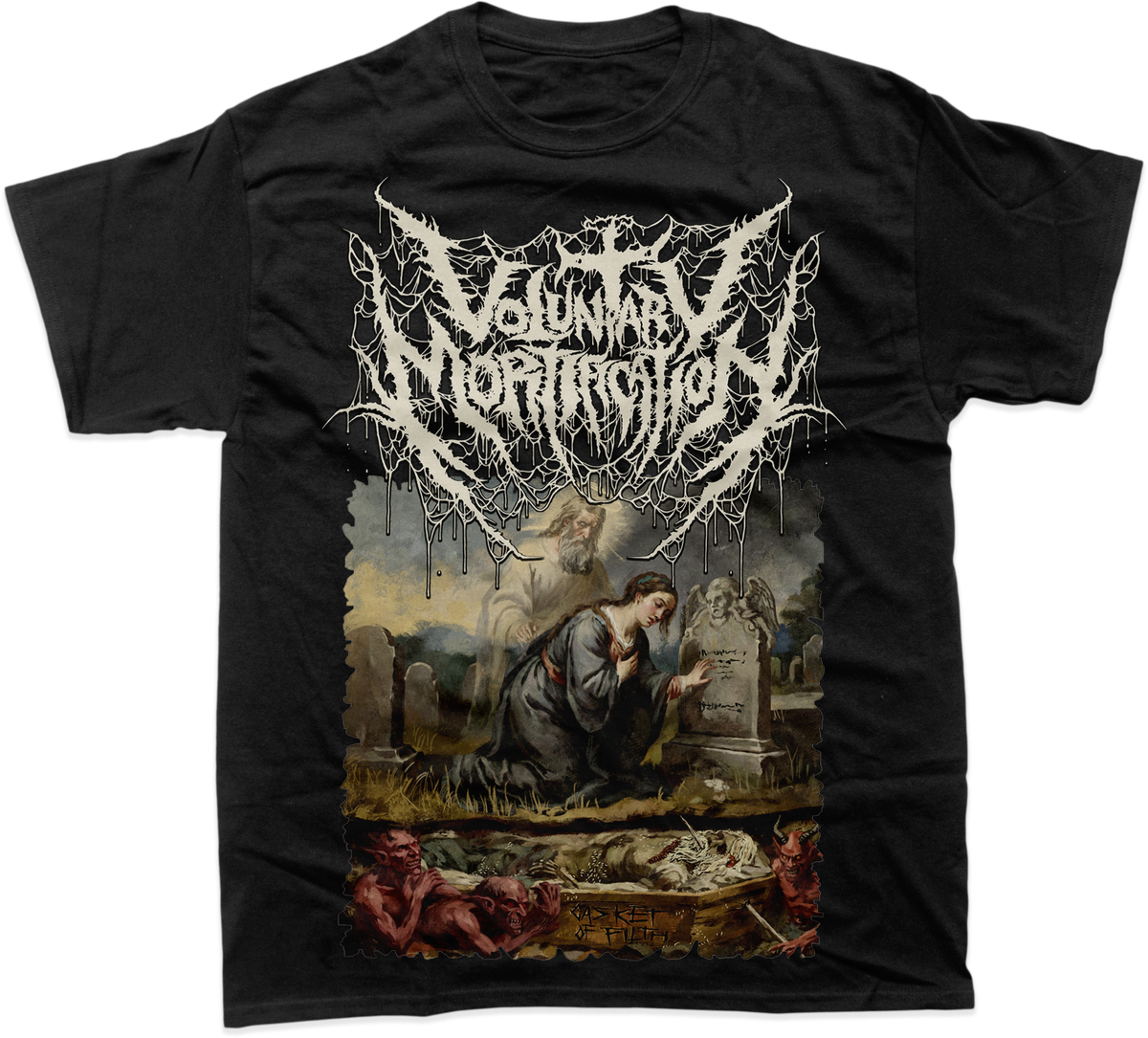 PRE-ORDER "Casket of Filth" Single T-Shirt