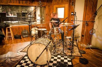 My studio set up for Madison King
