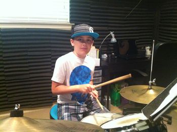 Ari, rockin' it out!
