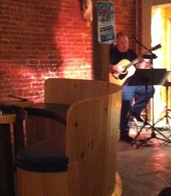 In a quiet space at the Tipsy T in Fall River MA
