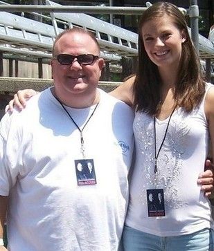 Joe with good friend Ayla Brown. Ayla and Joe have worked some fun shows together.
