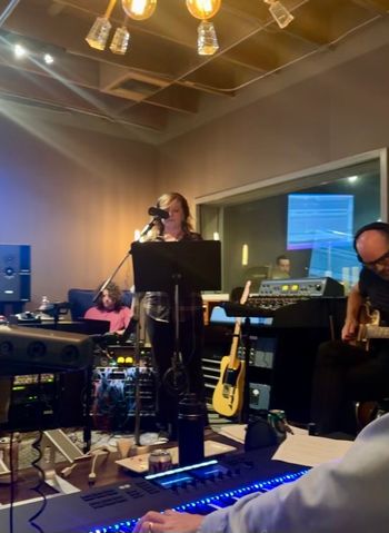Making a record in Hollywood, Ca Larrabee Studios
