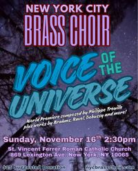 NYC Brass Choir: Voice of the Universe