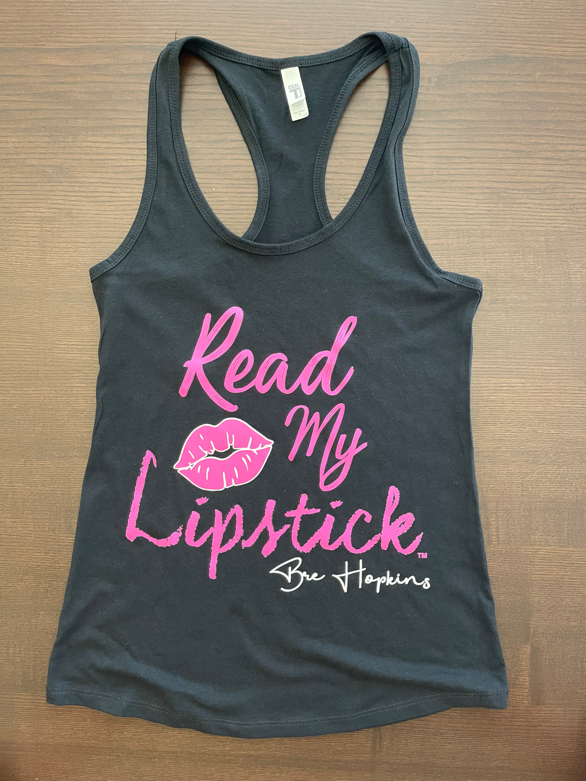 Read My Lipstick Racer-Back TANK