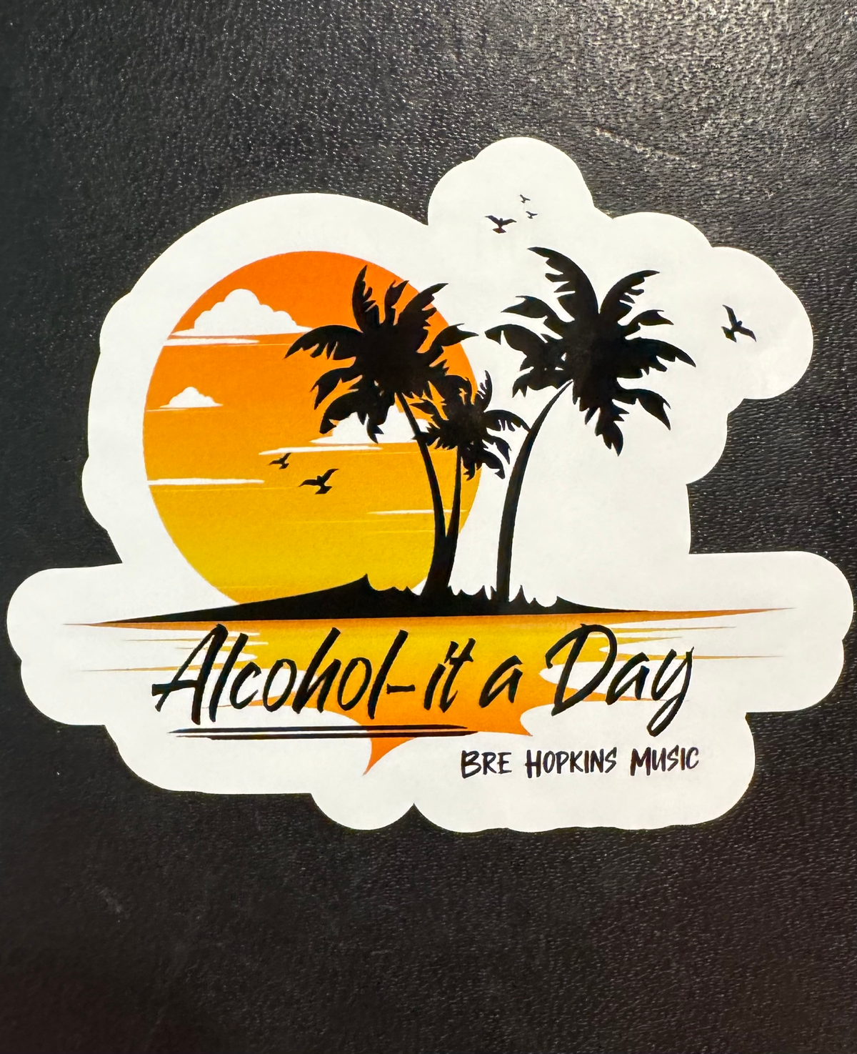 Alcohol-it a Day Vinyl Sticker