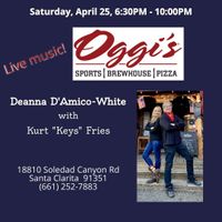 Deanna D'Amico-White with Kurt "Keys" Fries